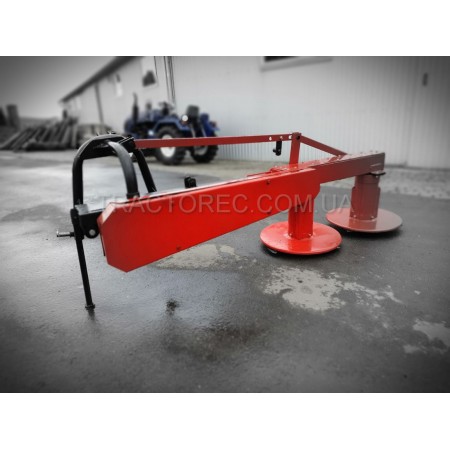 Коса, косарка, сінокосарка роторна КР-130 для трактора, аналог польської Wirax, захват 130 см, вага 160 кг, доставка